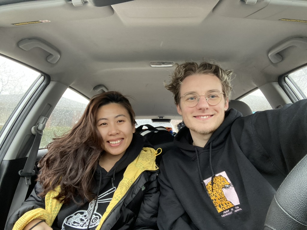 our first cross country road trip!